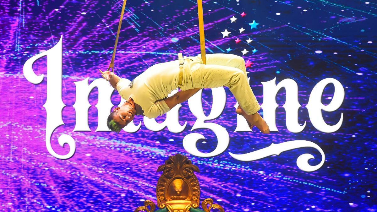 Antonio Banderas presenta el espectáculo de circo 'Imagine'