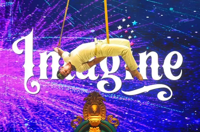 Antonio Banderas presenta el espectáculo de circo 'Imagine'