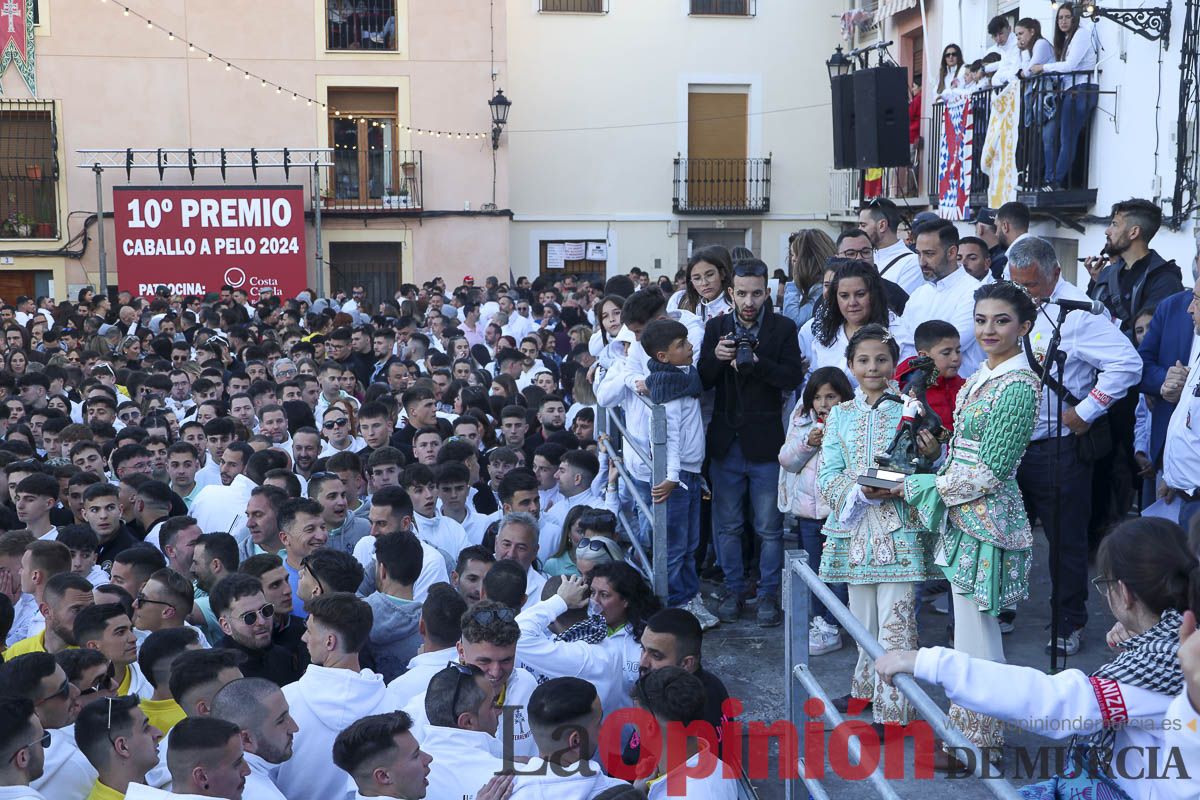 Entrega de premios del concurso de 'Caballo a pelo' en Caravaca