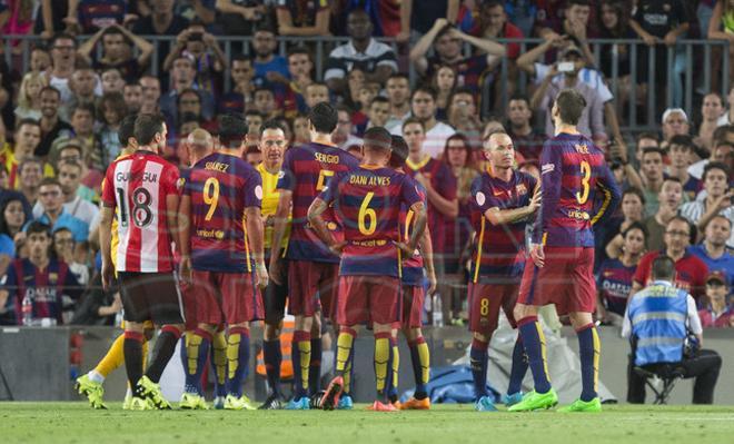 Supercopa de España FC Barcelona 1- Athletc de Bilbao 1