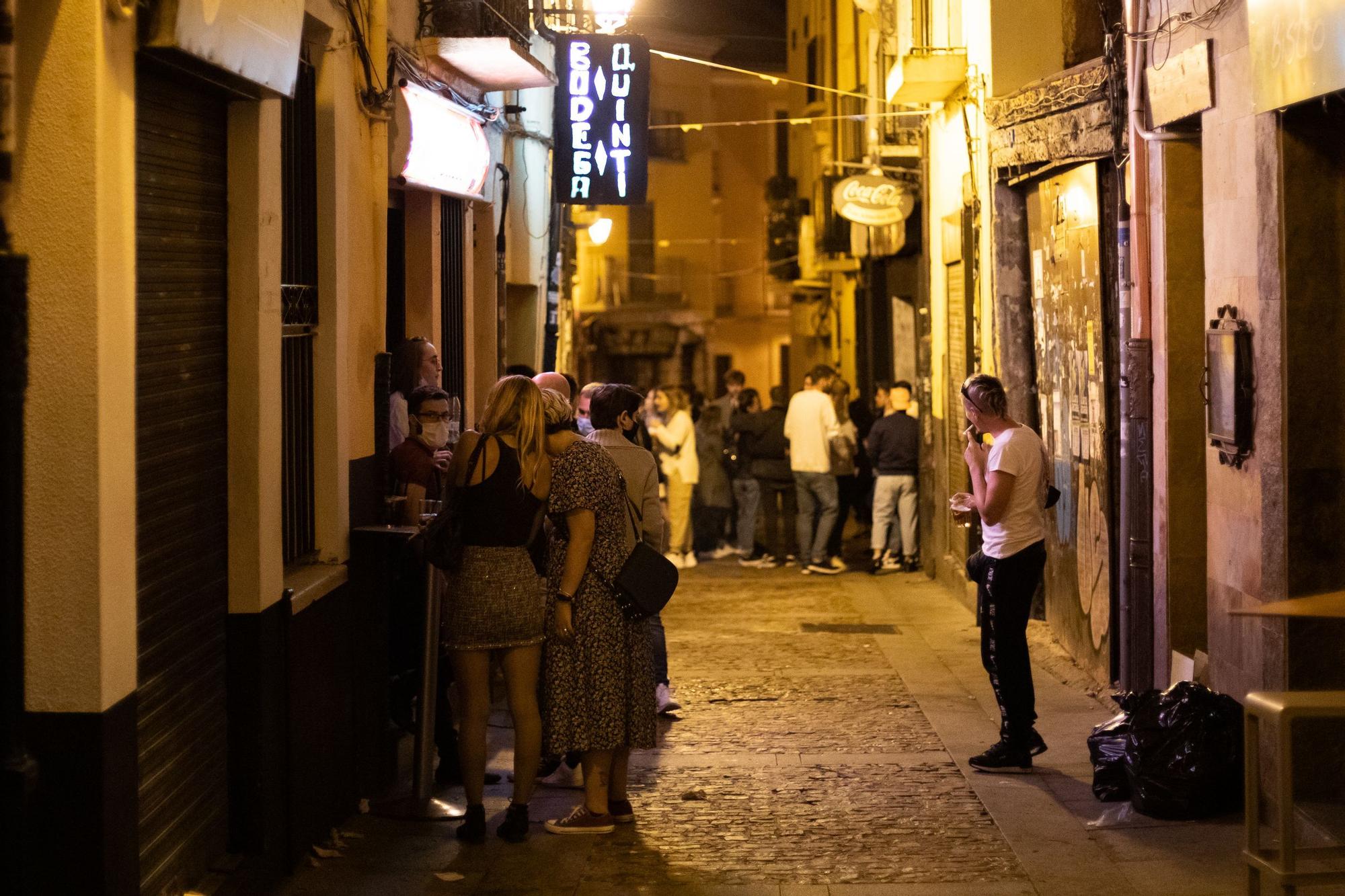 GALERÍA | Así ha sido la primera noche "de normalidad" en Zamora