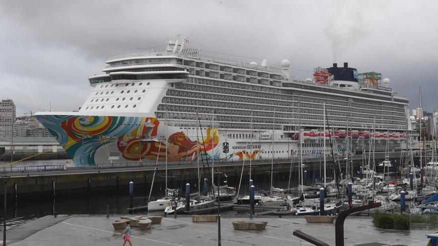 El puerto de A Coruña recibe por primera al crucero &#039;Norwegian Getaway&#039;