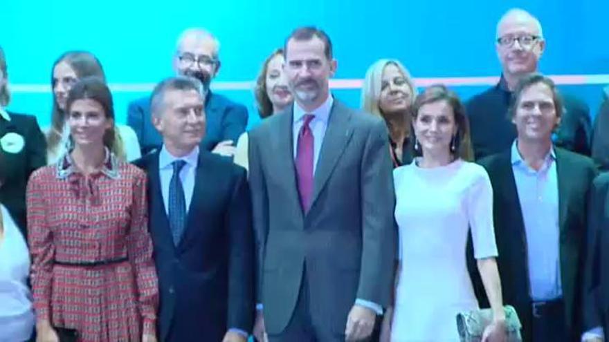 Los Reyes y Macri inauguran la 36 edición de ARCO