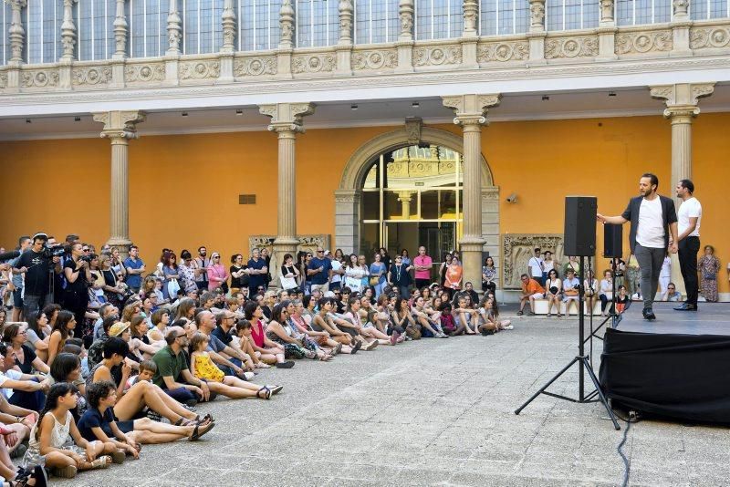 Actuacion de Manuel Liñan en el Museo de Zaragoza