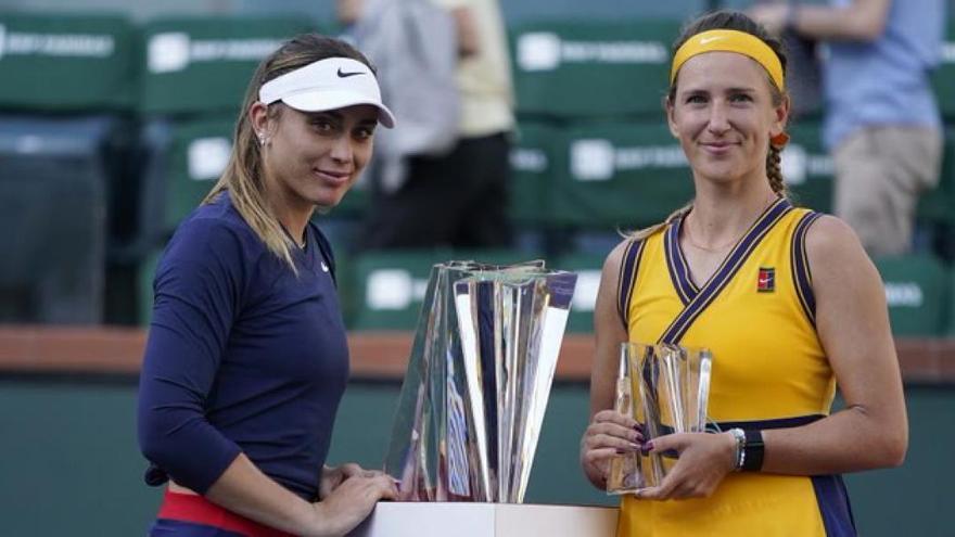 Paula Badosa ganó la final a Vika Azarenka, su gran referente