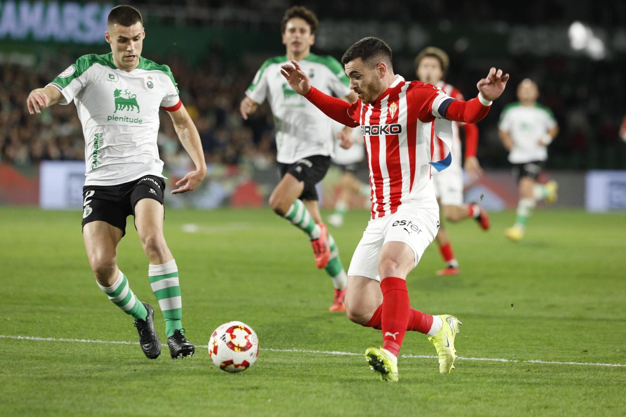 Así fue (en imágenes) el partido de Copa Racing-Sporting, y el viaje de la Mareona