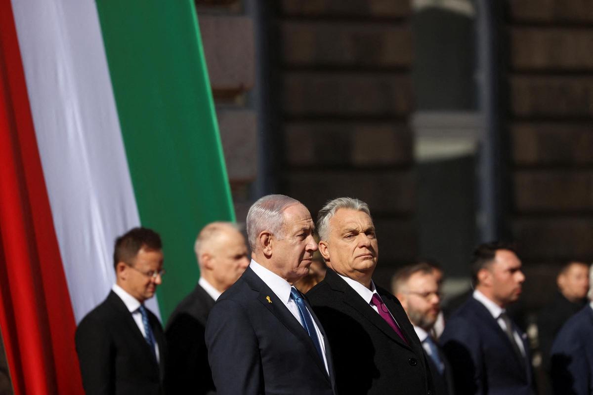 Orban recibe a Netanyahu en Budapest