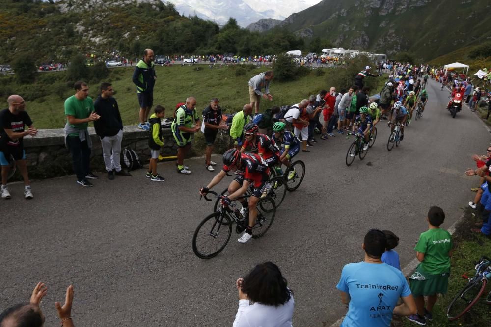 Vuelta ciclista a España. Lagos de Covadonga