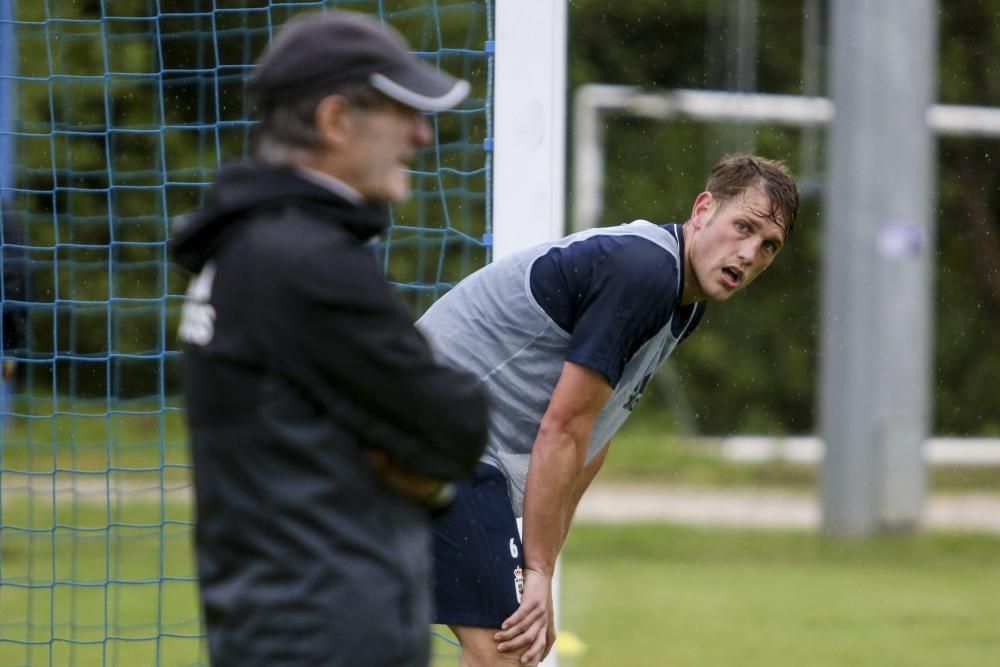 Entrenamiento del Oviedo