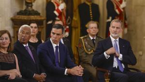 Felip VI demana defensar «cada dia» la democràcia que representa la UE