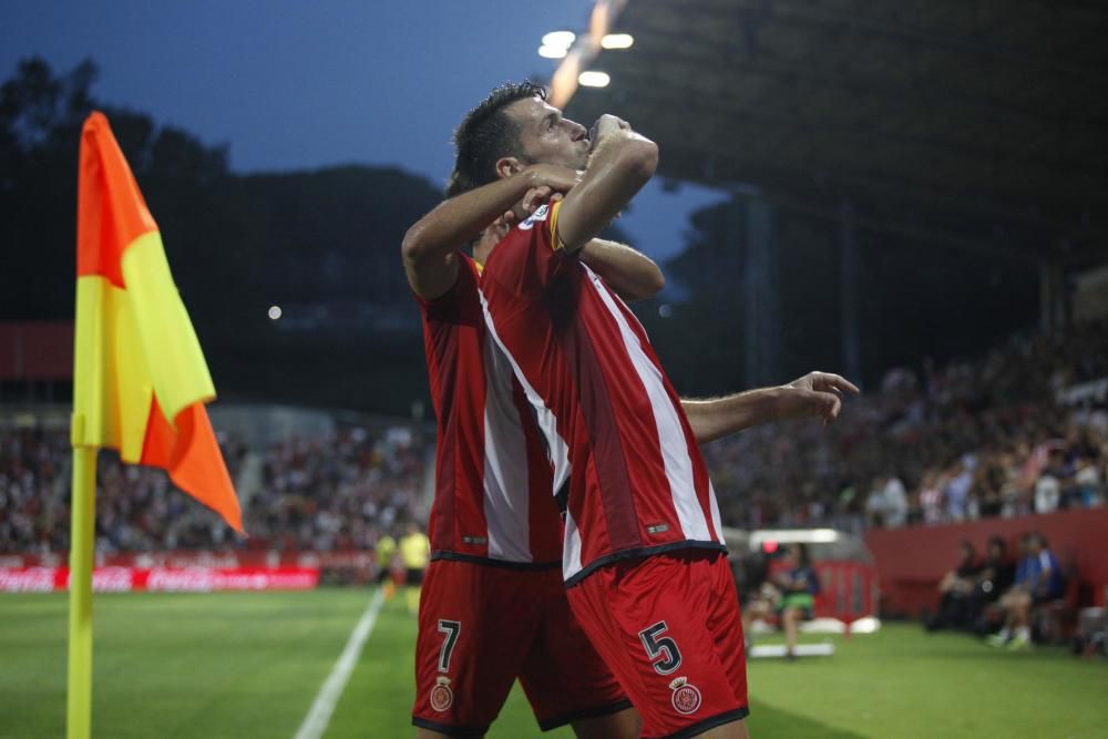 Les imatges del Girona-Màlaga (1-0)