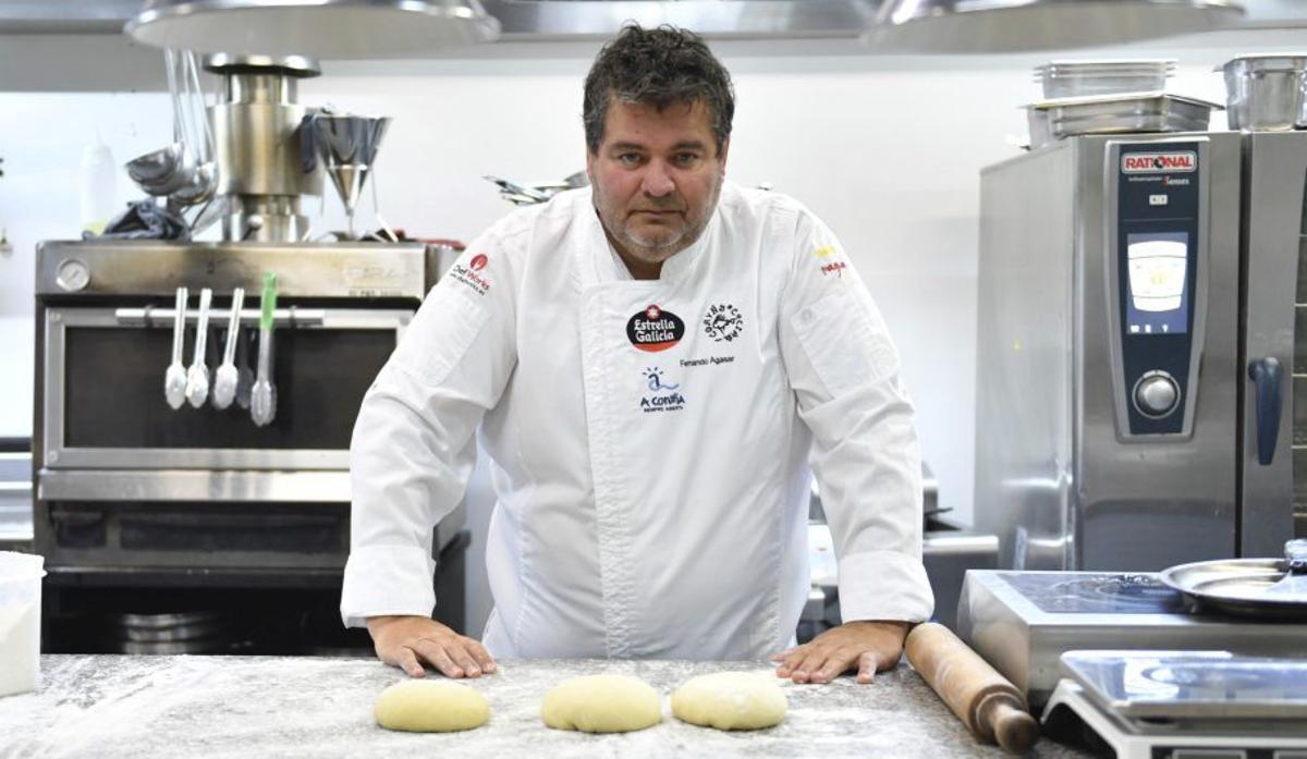 Caco Agrasar, chef del resturante Salitre. |  Carlos Pardellas