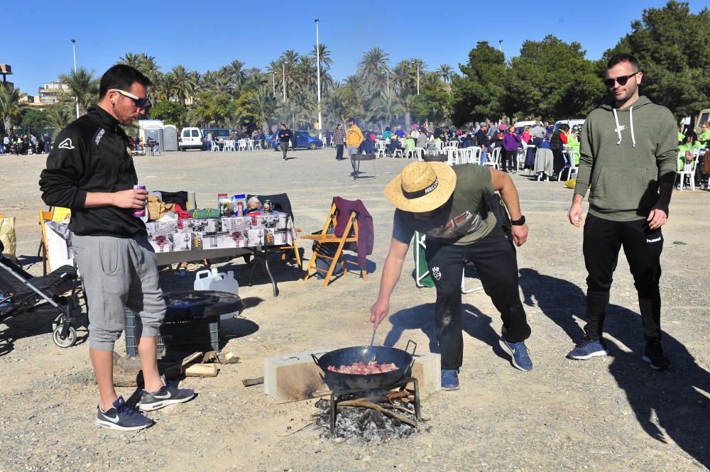 Tradicional concurso de paellas de San Antón