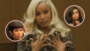 Cardi B se viraliza por sus respuestas ante el juez.