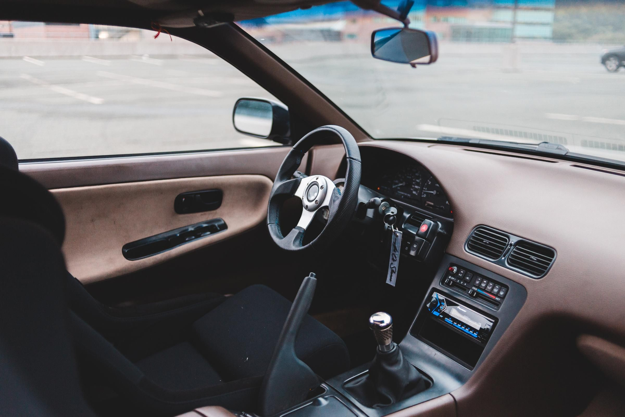 Interior de un coche