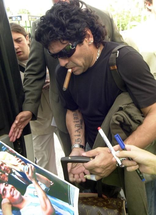 Las mejores imágenes de la vida de Maradona