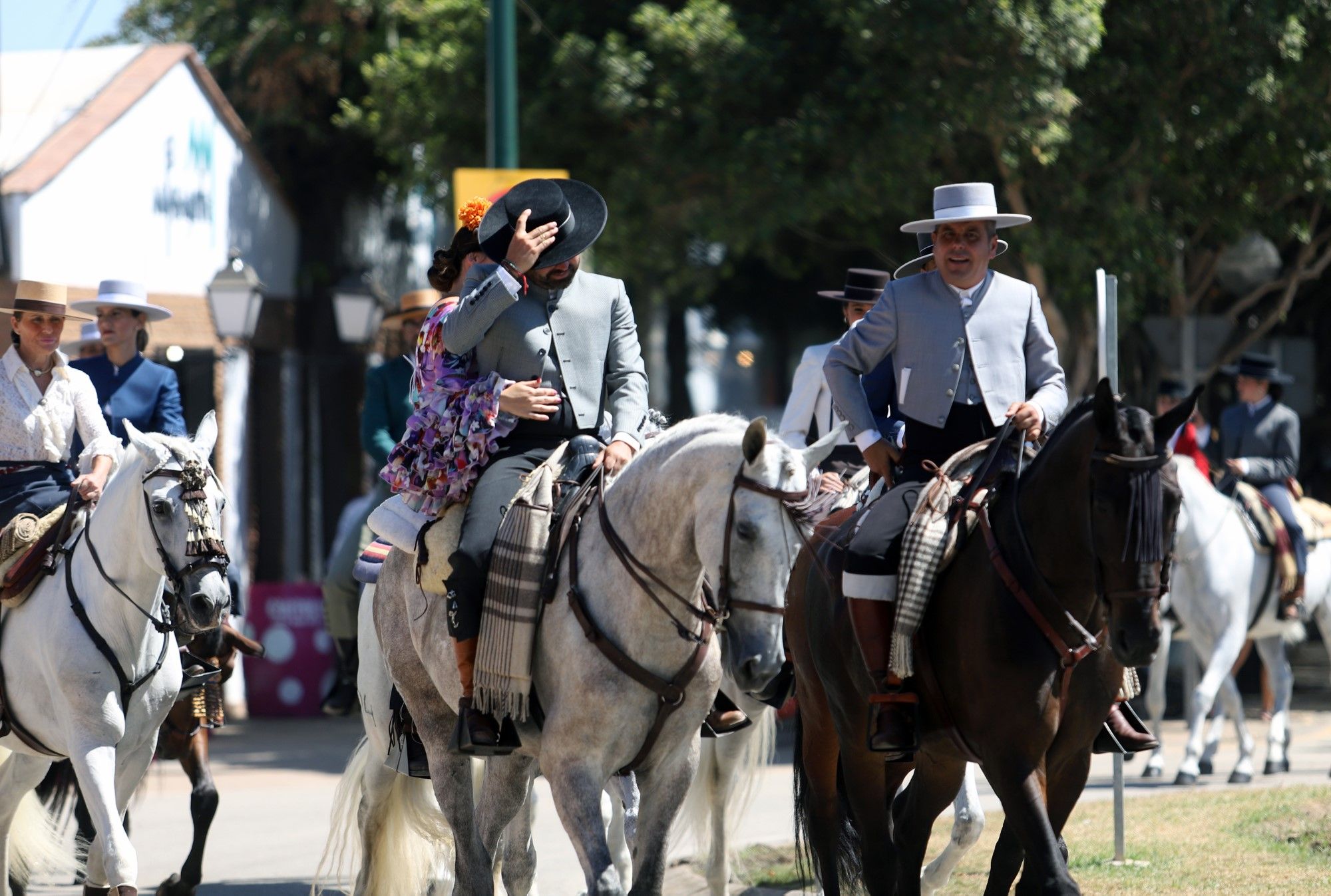 Las imágenes del Cortijo de Tores: La Feria se apura hasta el final