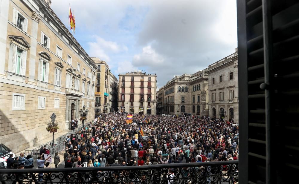 Concentració a Barcelona