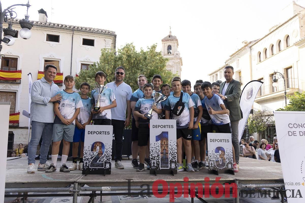Clausura de las Escuelas Municipales Deportivas de Caravaca