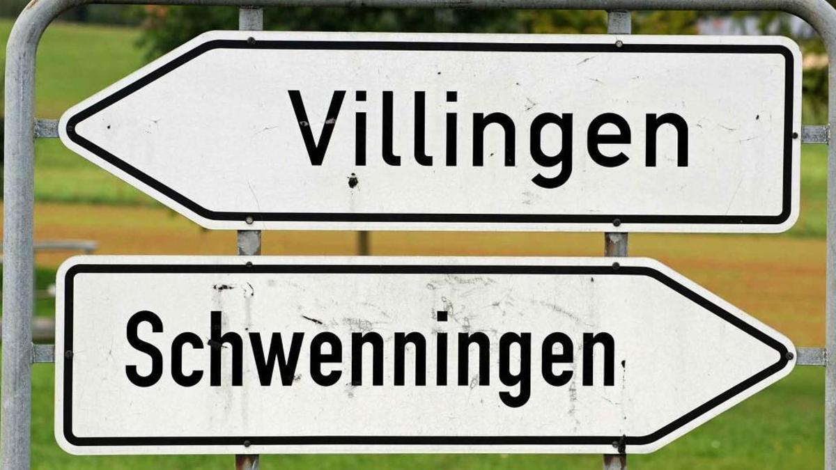 Placas de tráfico de Villingen-Schwenningen