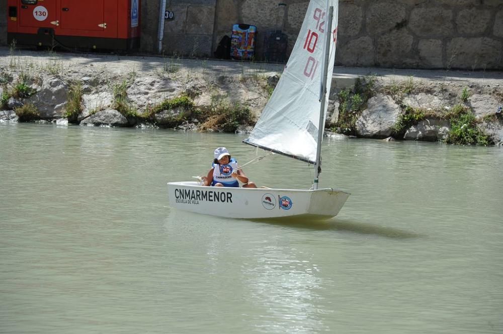 Regata exhibición en el Río Segura