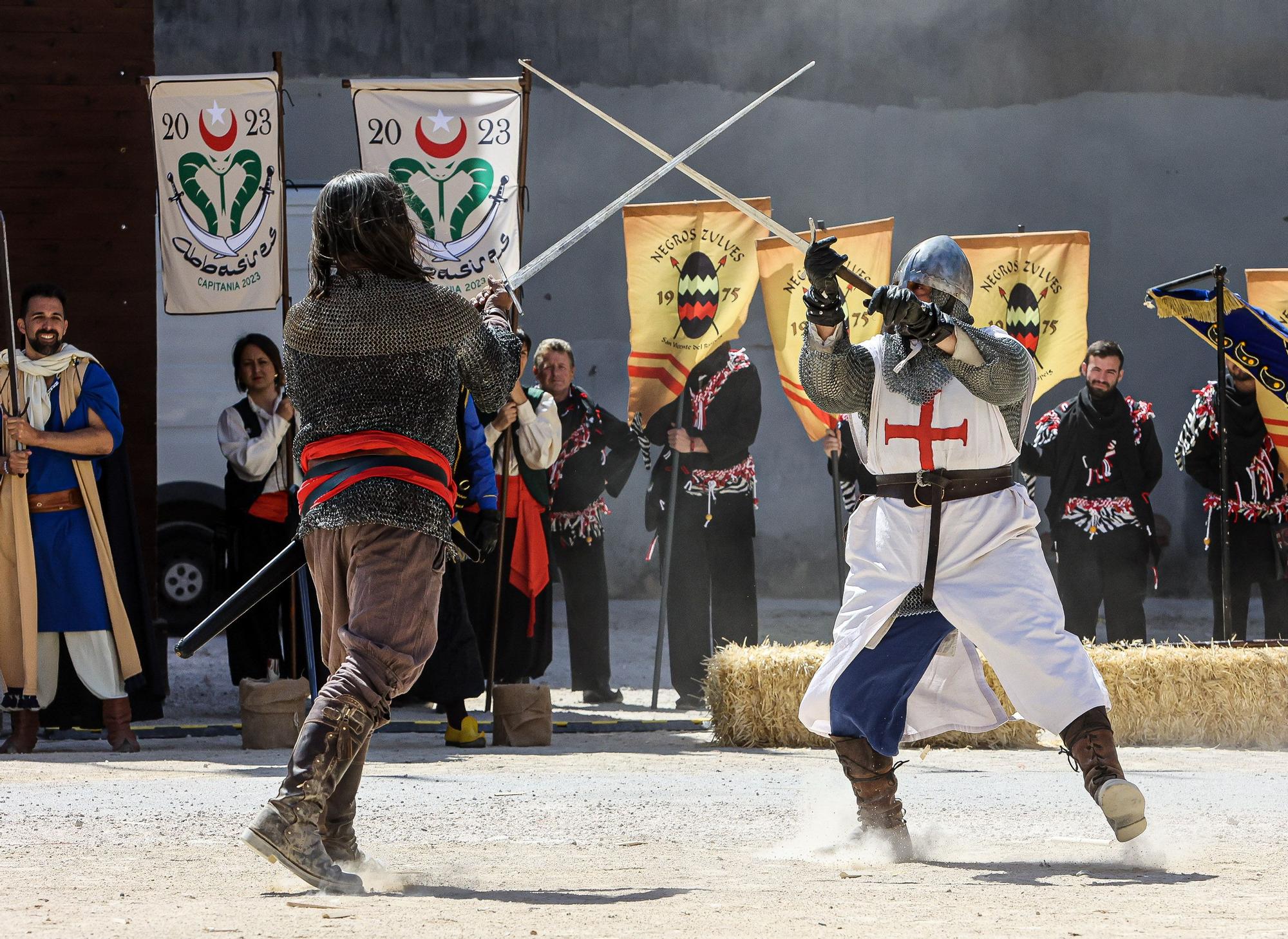 Embajada Cristiana toma del castillo y batalla final San Vicente del Raspeig