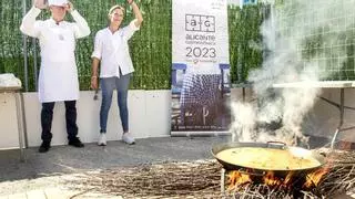 El arroz al sarmiento con conejo y caracoles de Paco Gandía y Josefa Navarro se despide en Alicante Gastronómica