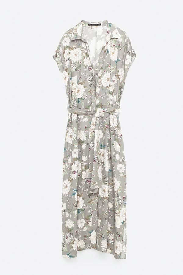 Vestido midi de Zara