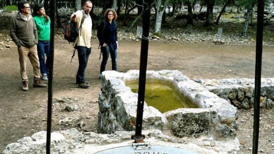 Castañeda visitó ayer un proyecto de Valldemossa.