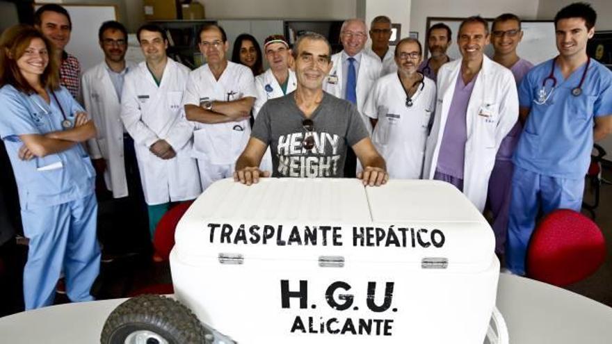 El Hospital General llega a los cien trasplantes de hígado en tres años