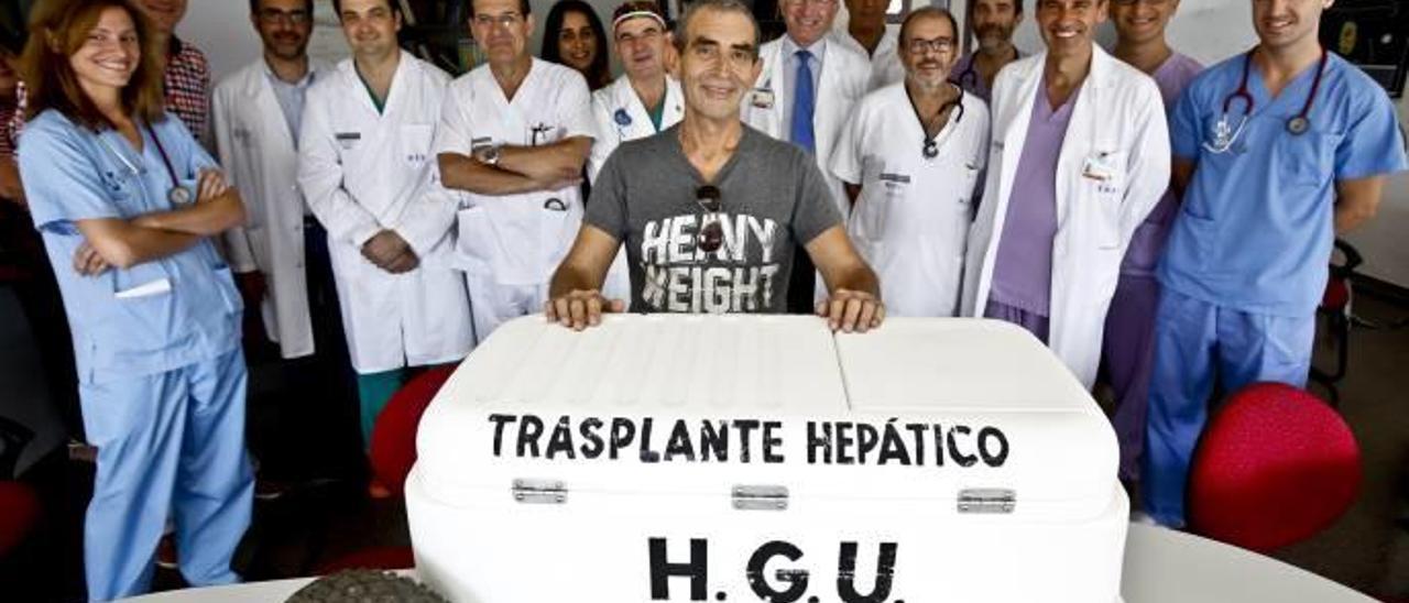 El Hospital General llega a los cien trasplantes de hígado en tres años
