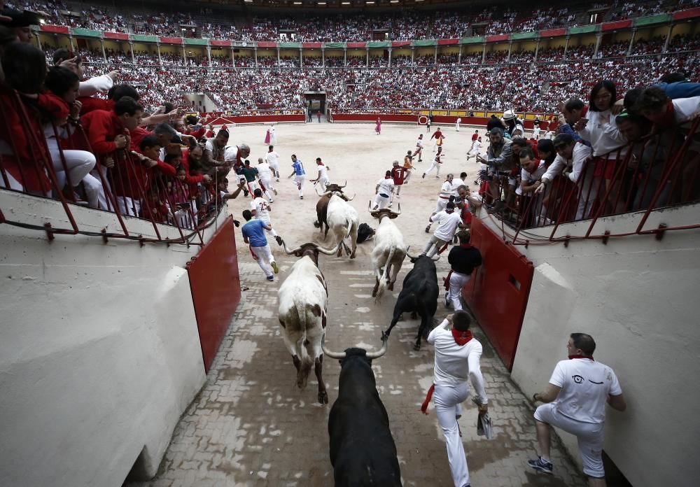 Séptimo encierro de Sanfermines 2018