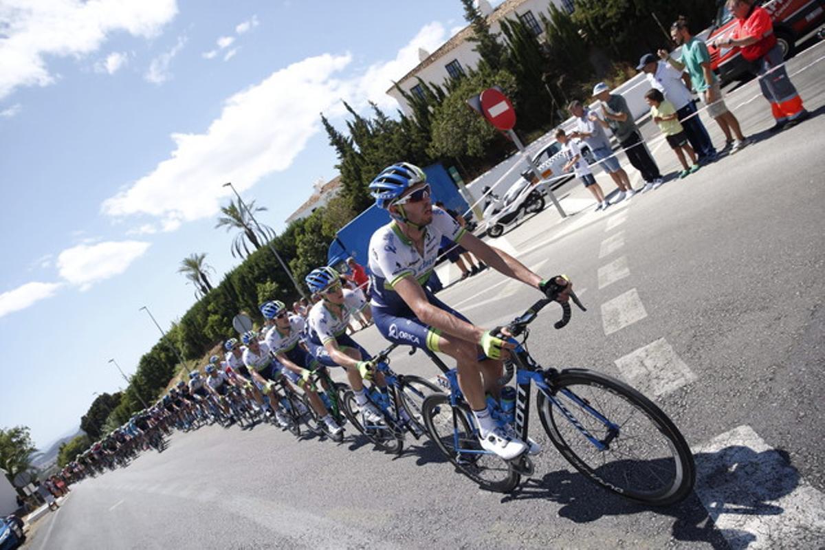Las imágenes de la etapa de la Vuelta 2015 Las imágenes de la etapa de la Vuelta 2015