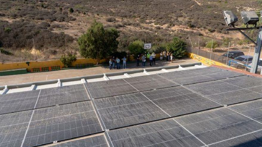 Placas fotovoltaicas.