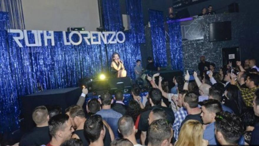 Concierto de Ruth Lorenzo en la discoteca Metropol