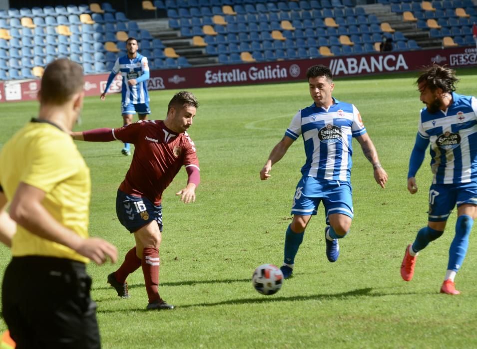 El Dépor le gana 1-2 al Pontevedra