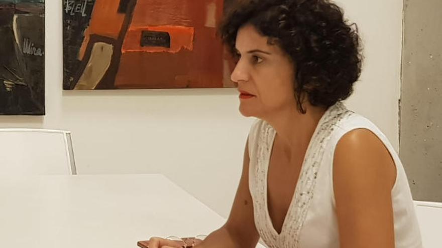 La consejera Cultura y Patrimonio Cultural del Cabildo de La Palma, Jovita Moterrey.