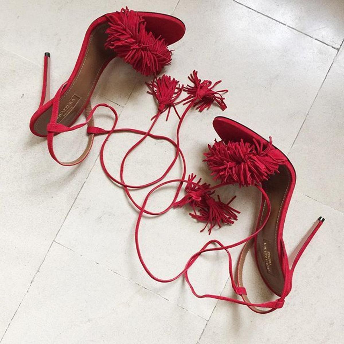 Las sandalias de tiras de Chiara Ferragni