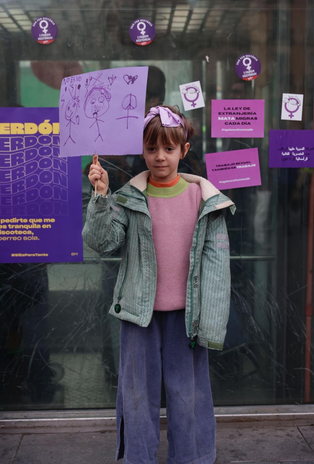 Manifestación del 8-M en Barcelona