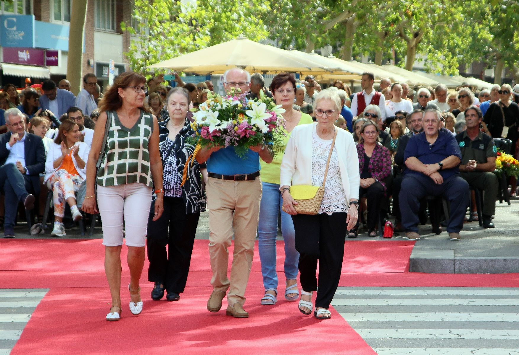 Així ha estat l'acte institucional per la Diada a Manresa