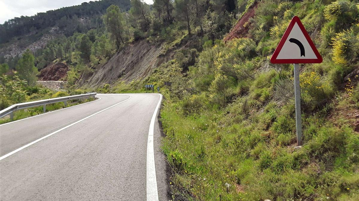 La Diputació acondicionará el estado de la carretera CV-580 que recorre la Canal de Navarrés