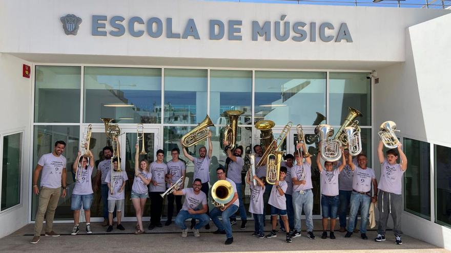 Éxito del primer encuentro de tubas celebrado en Santa Eulària | EMM