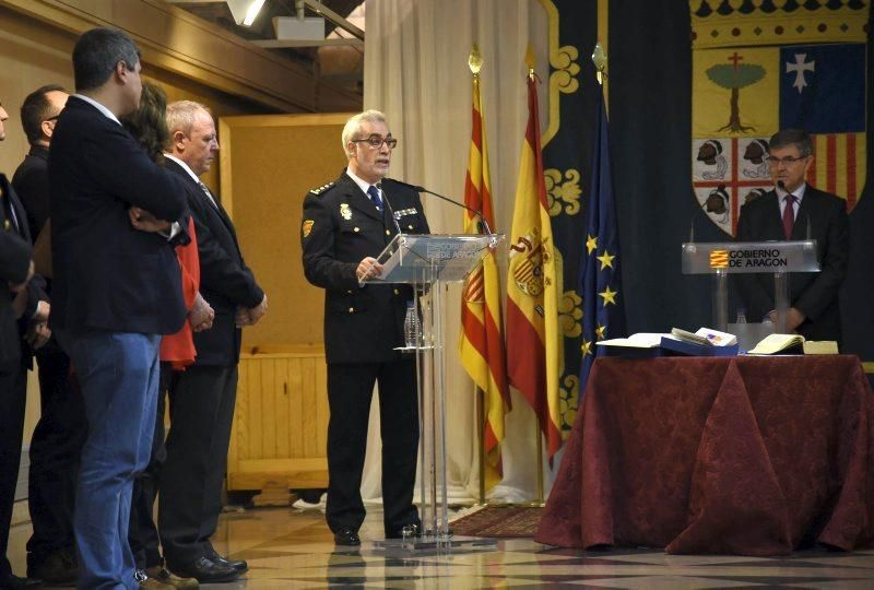 Nombramiento del Jefe de la Unidad Adscrita de la Policía Nacional en Aragón