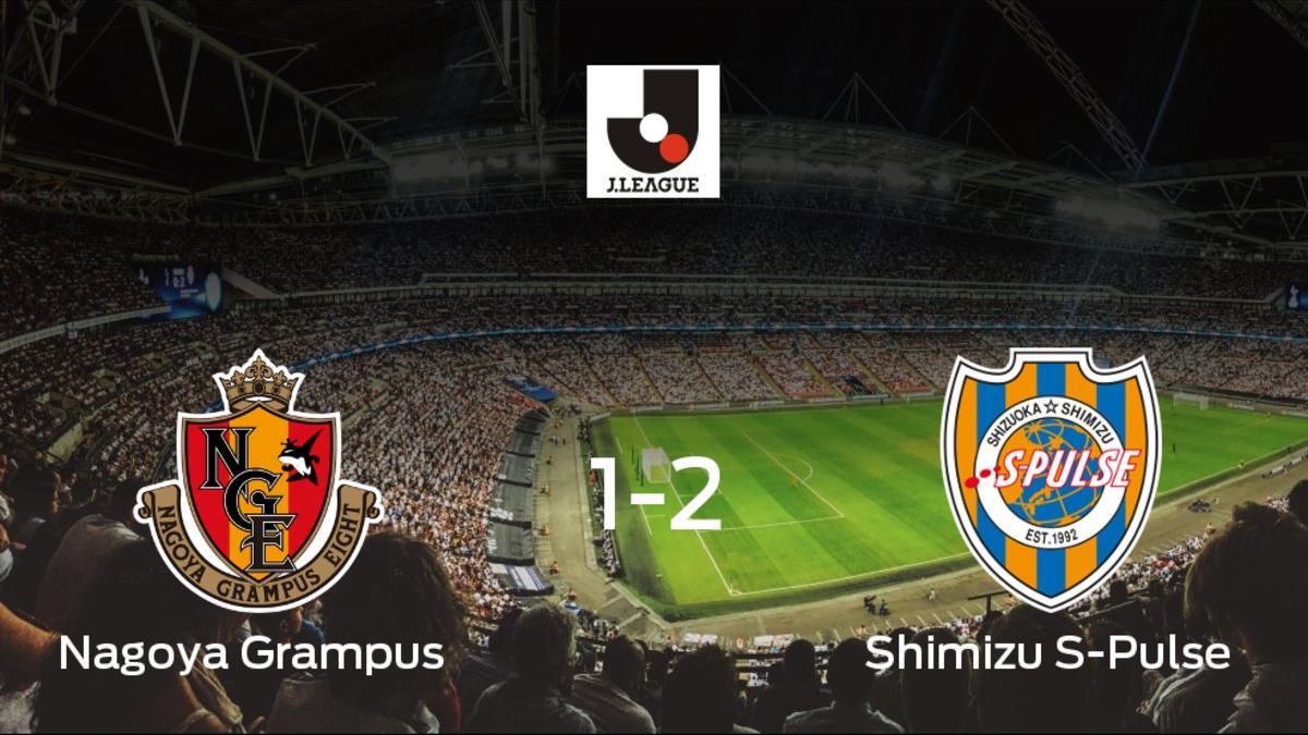 El Shimizu S-Pulse se lleva la victoria después de derrotar 1-2 al Nagoya Grampus