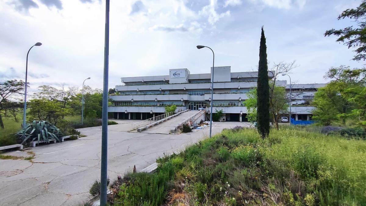 Vista del espacio La Cantueña (Fuenlabrada), donde la Comunidad de Madrid ha habilitado un centro de acogida de menores.