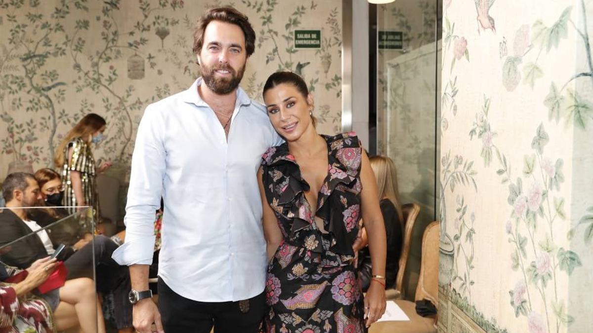 Elena Tablada y Javier Ungría en la Semana de la Moda de Madrid 2021