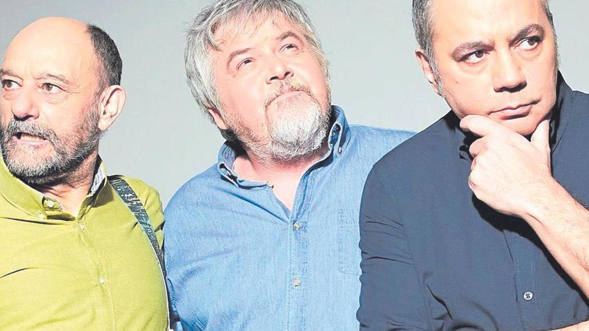 Javier Cansado, Javier Coronas y Pepe Colubi, los 'Ilustres ignorantes'.