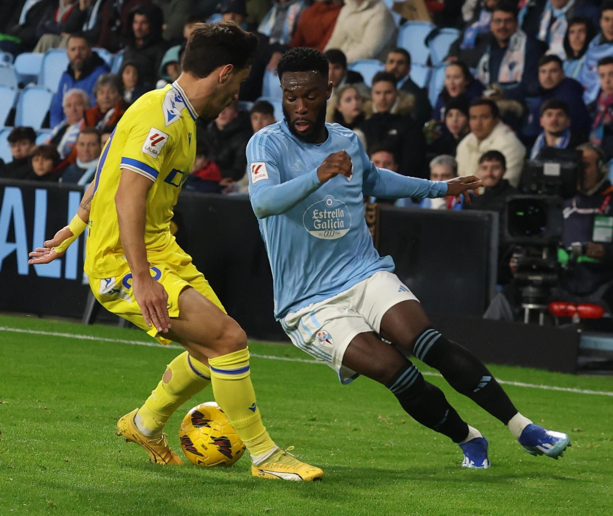 El Celta-Cádiz, en imágenes