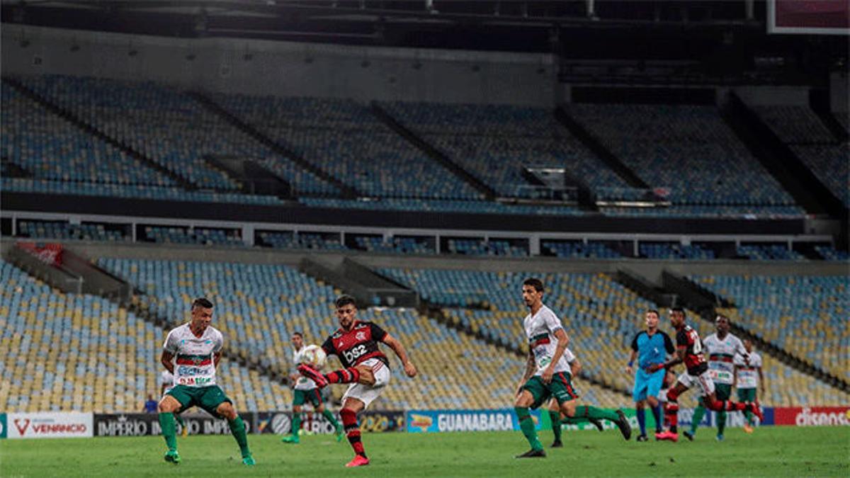 Flamengo, campeón de la Libertadores, juega a puerta cerrada en el Maracaná