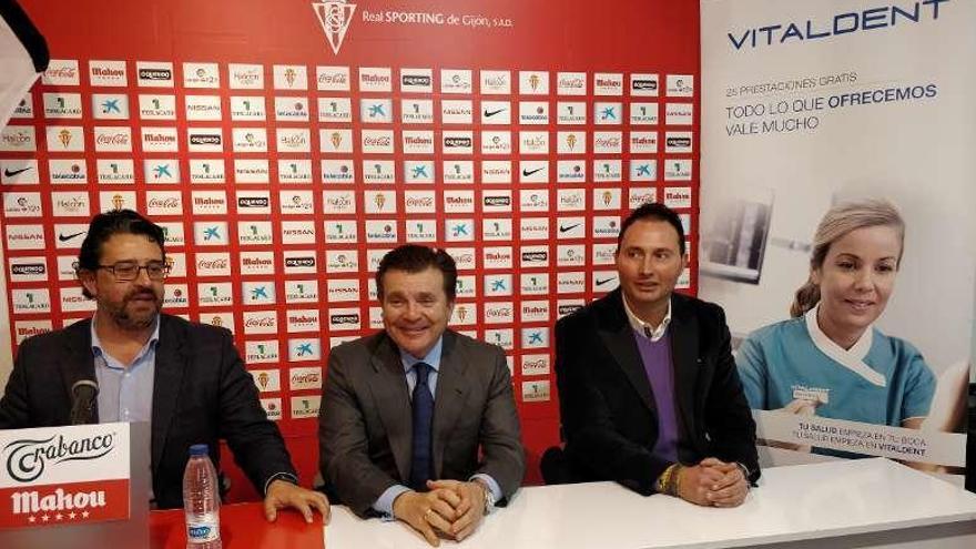 El Sporting firma un convenio de colaboración con una clínica dental